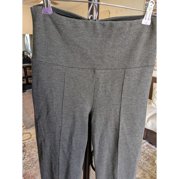 Lysse Stretchy Bootleg Yoga Pant Gray S - Picture 3 of 6